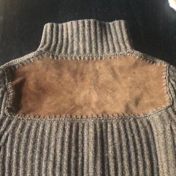 Banana Republic suede knit jacket - Picture 7 of 8